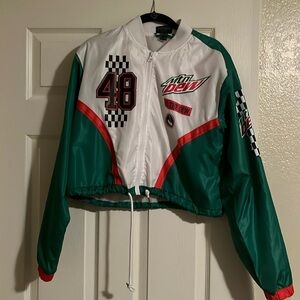 Mtn Dew jacket.